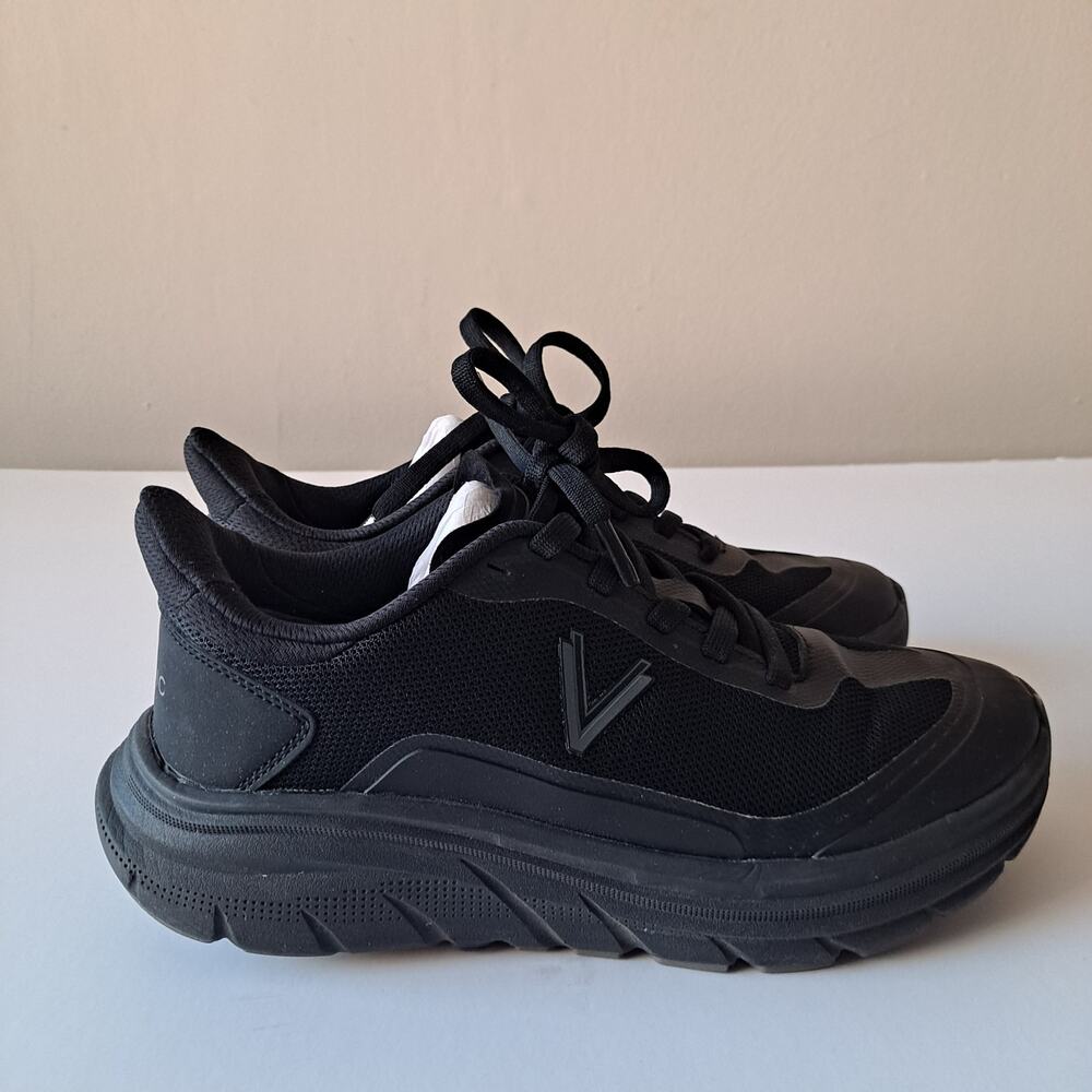 Vionic Walk Max Low Top Lace-Up Sneakers Slip On Shoes Black Women's Size 8.5 - Picture 4 of 12